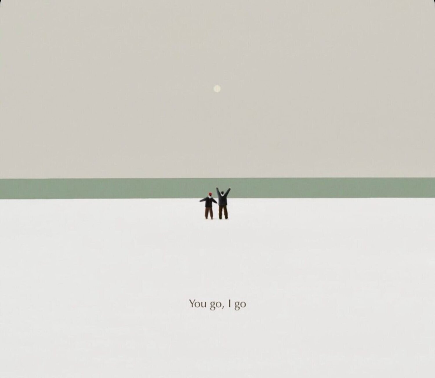 You Go I Go (Couple) Suntur Stampa in vendita