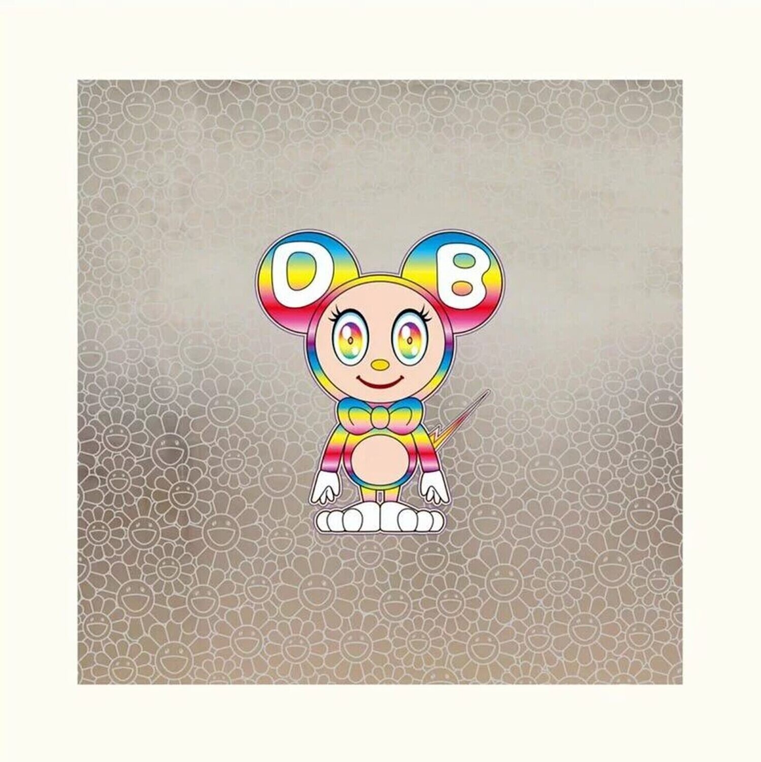 DOB 2021 (Rainbow, Flowers) Takashi Murakami