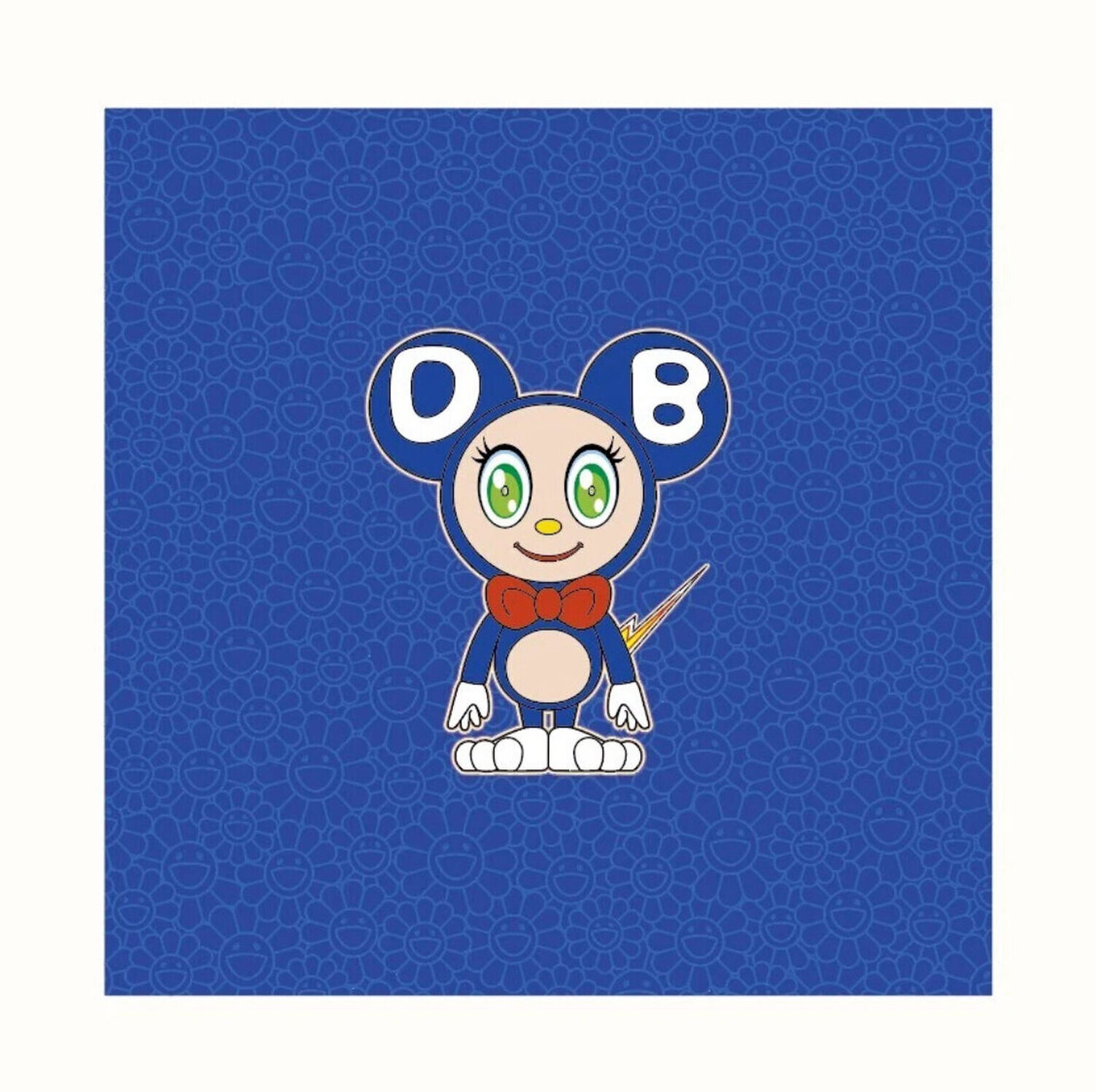 DOB 2020 (Blue, Flowers) Takashi Murakami