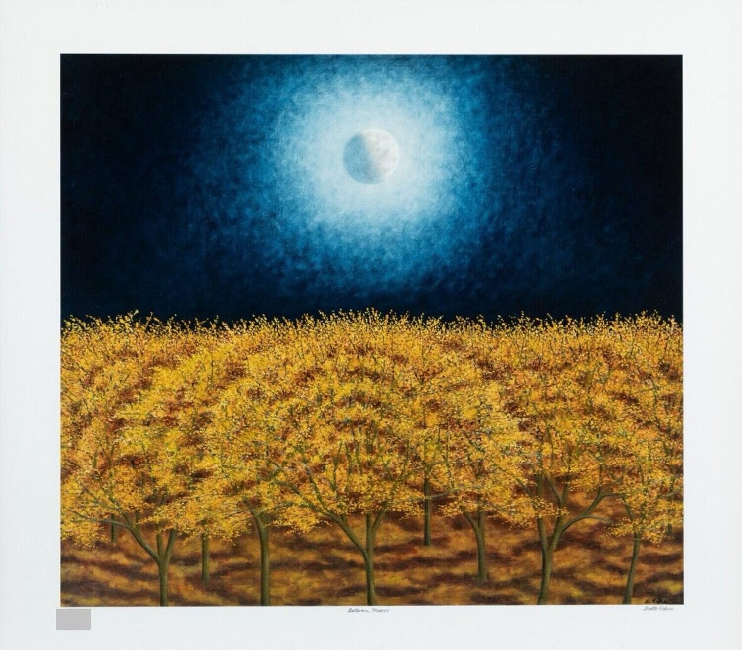 Autumn Moon Scott Kahn Stampa in vendita
