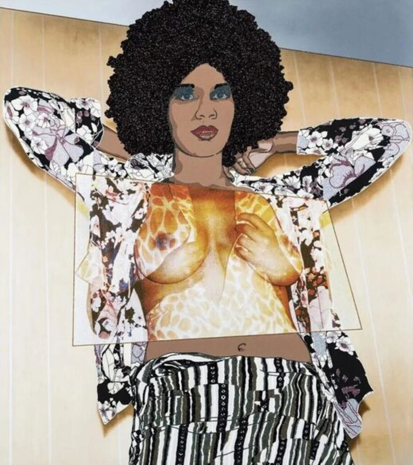 Portrait of Maya #10 Mickalene Thomas