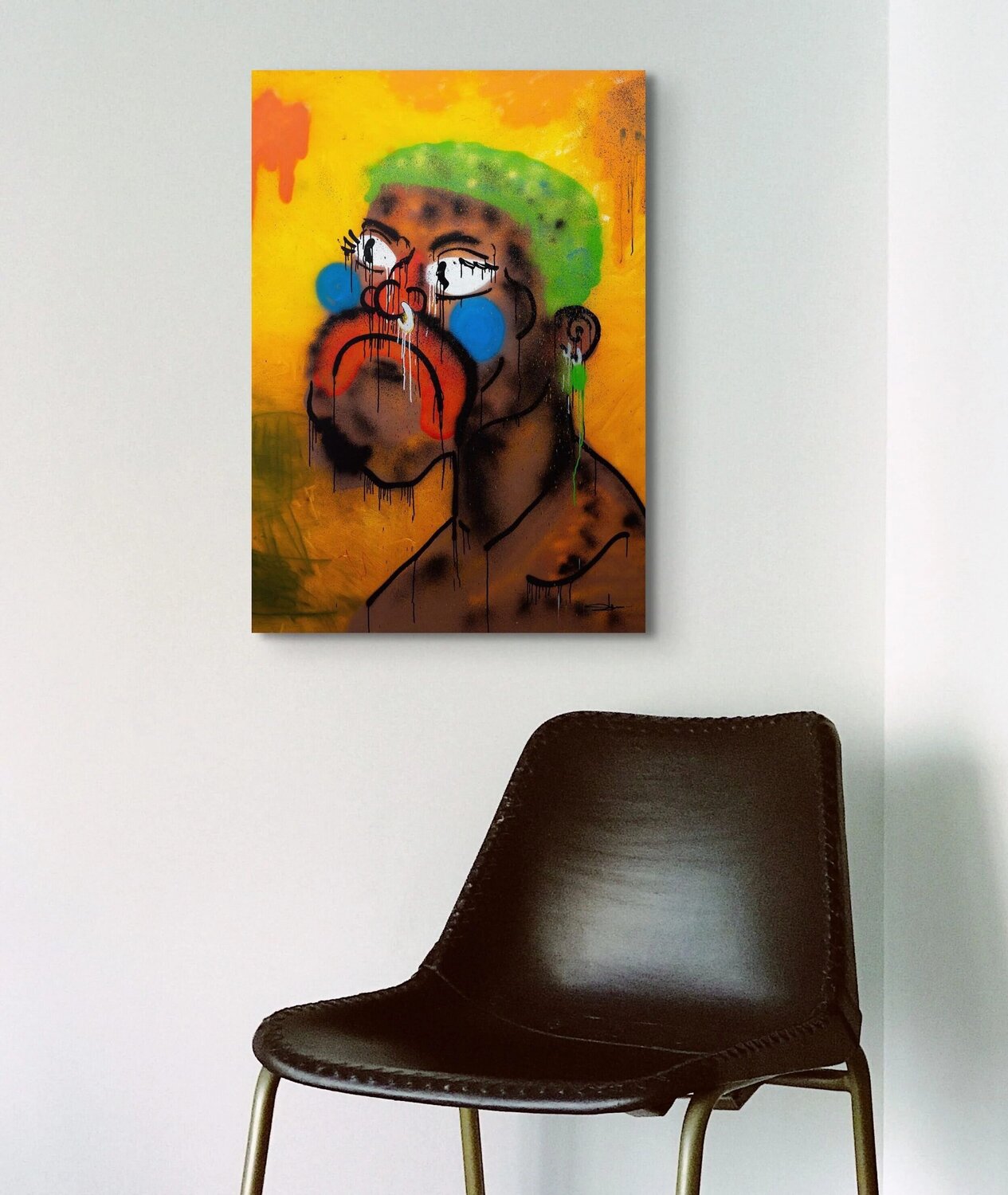 Dennis Rodman ( Medium ) Slawn Stampa in vendita