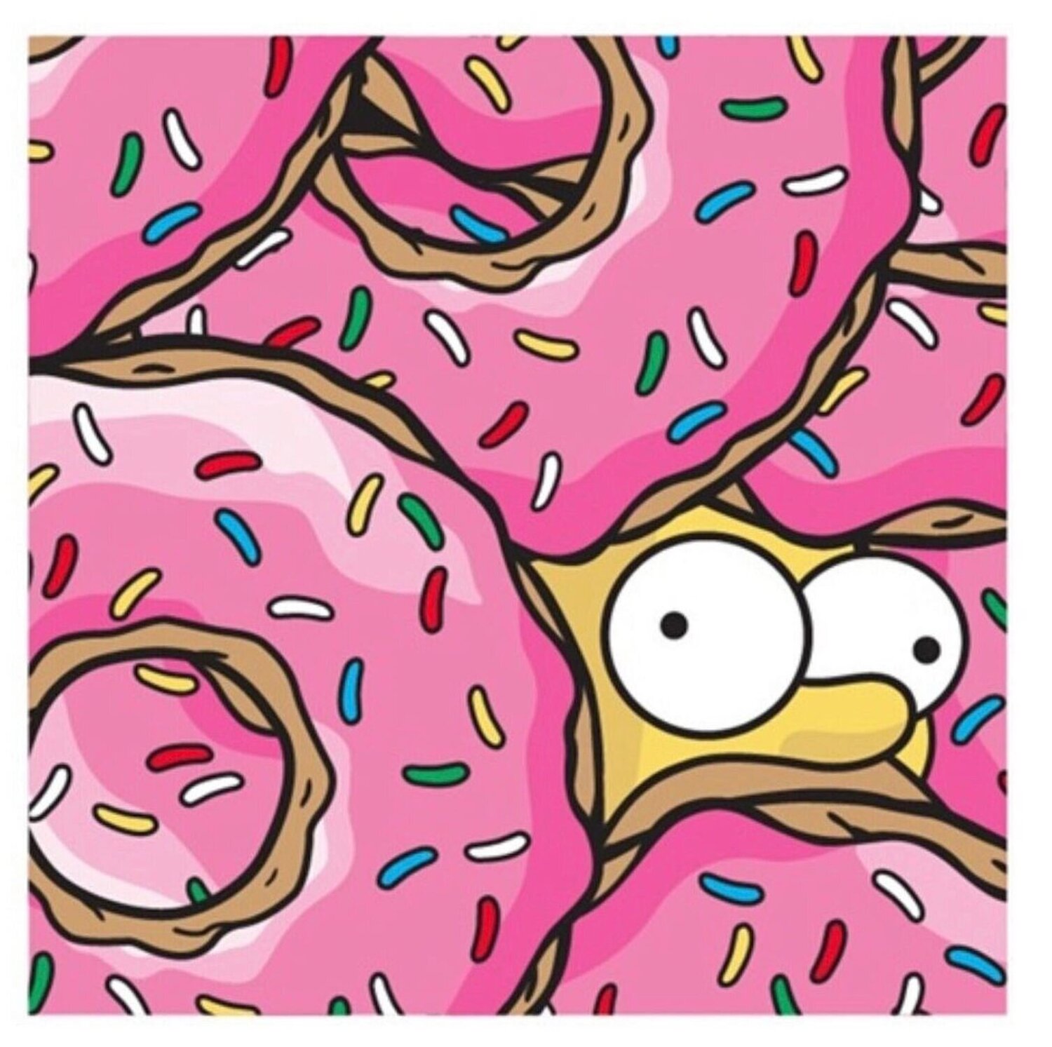 Donut Mobile (Strawberry, Raspberry, Pink, Homer Simpson) Incarcerated Jerkface