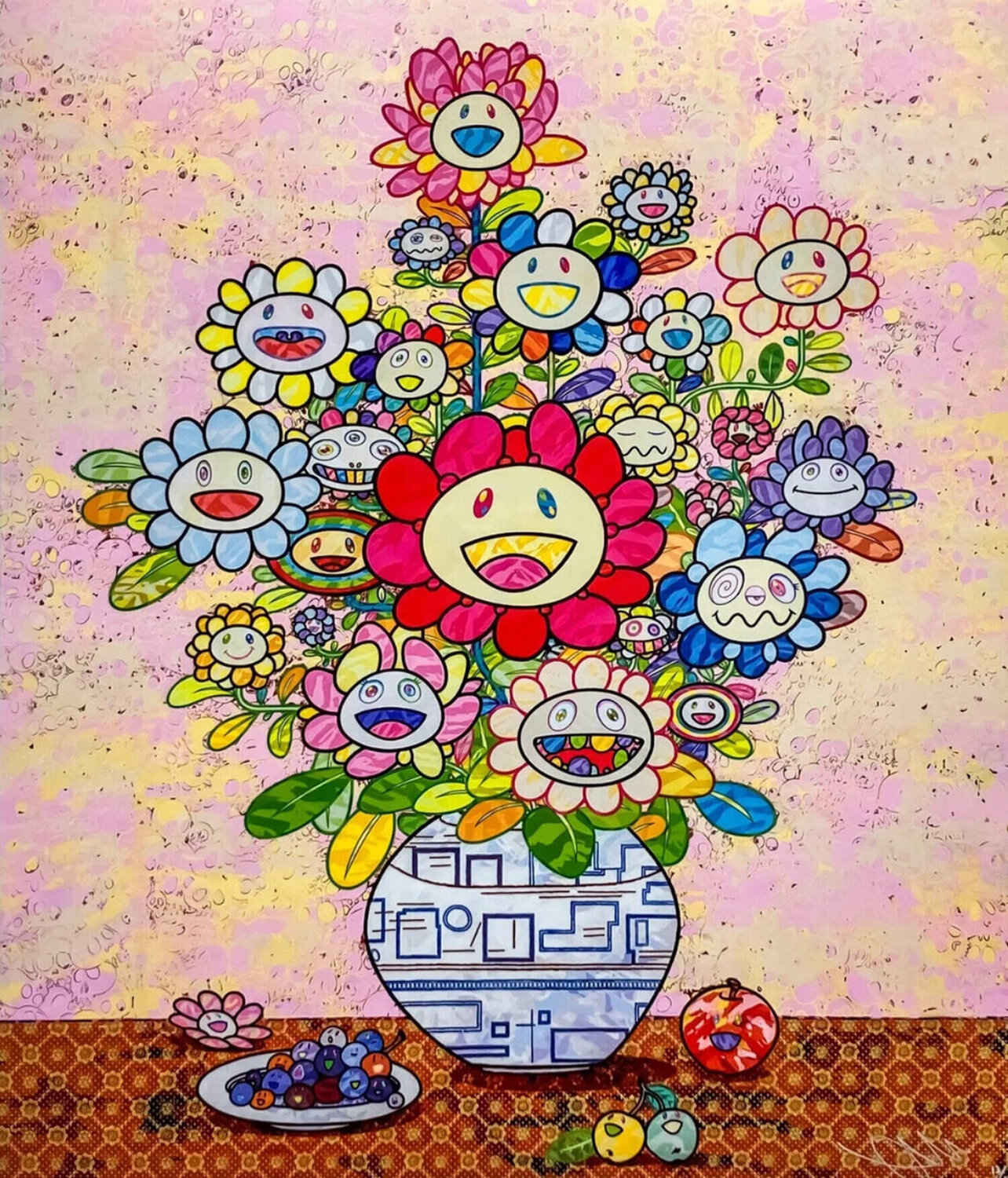 Longing for Zao Wou-Ki’s Painting Takashi Murakami Druck zu verkaufen