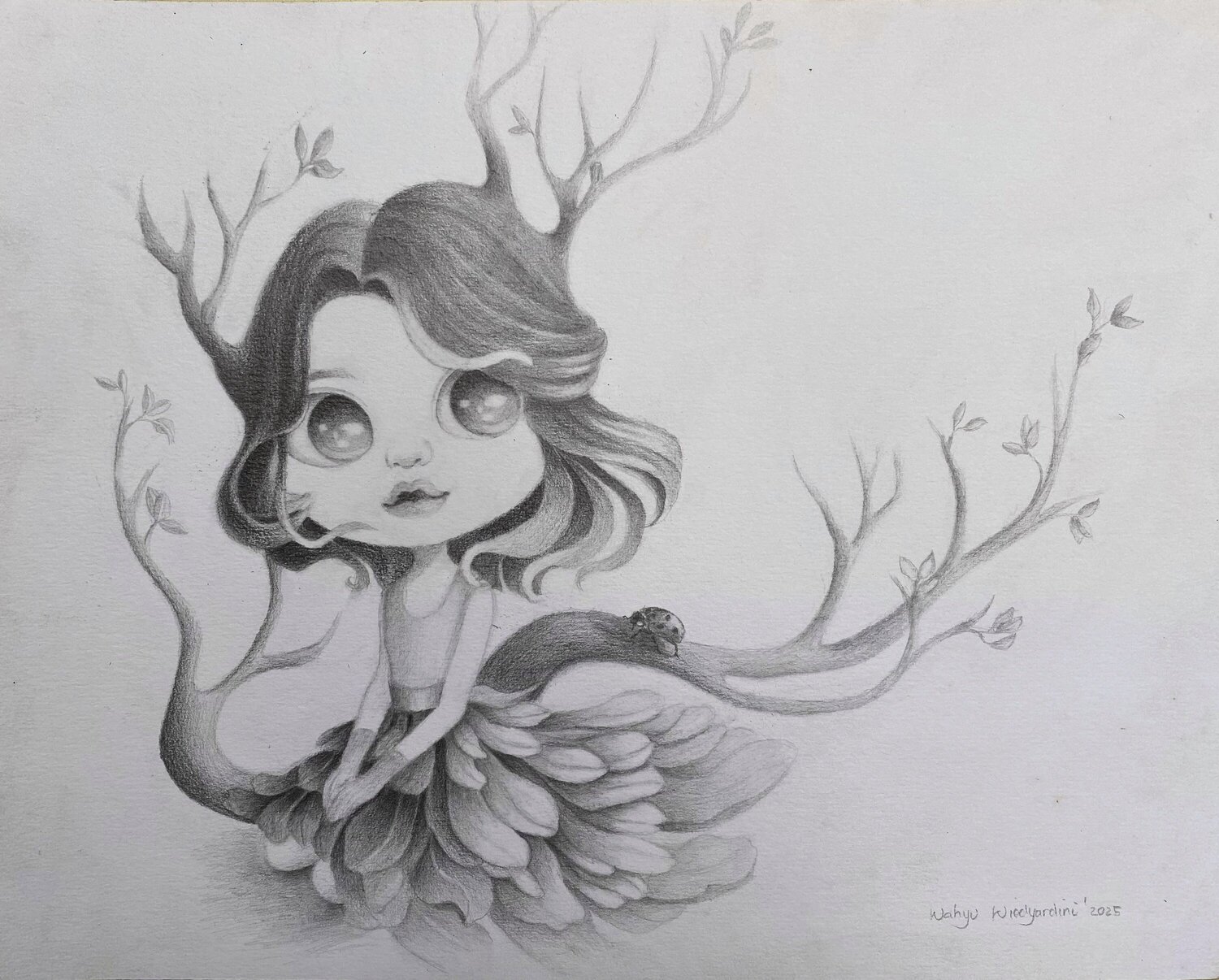 Growing Adin Wahyu Wiedyardini Pintura original en venta