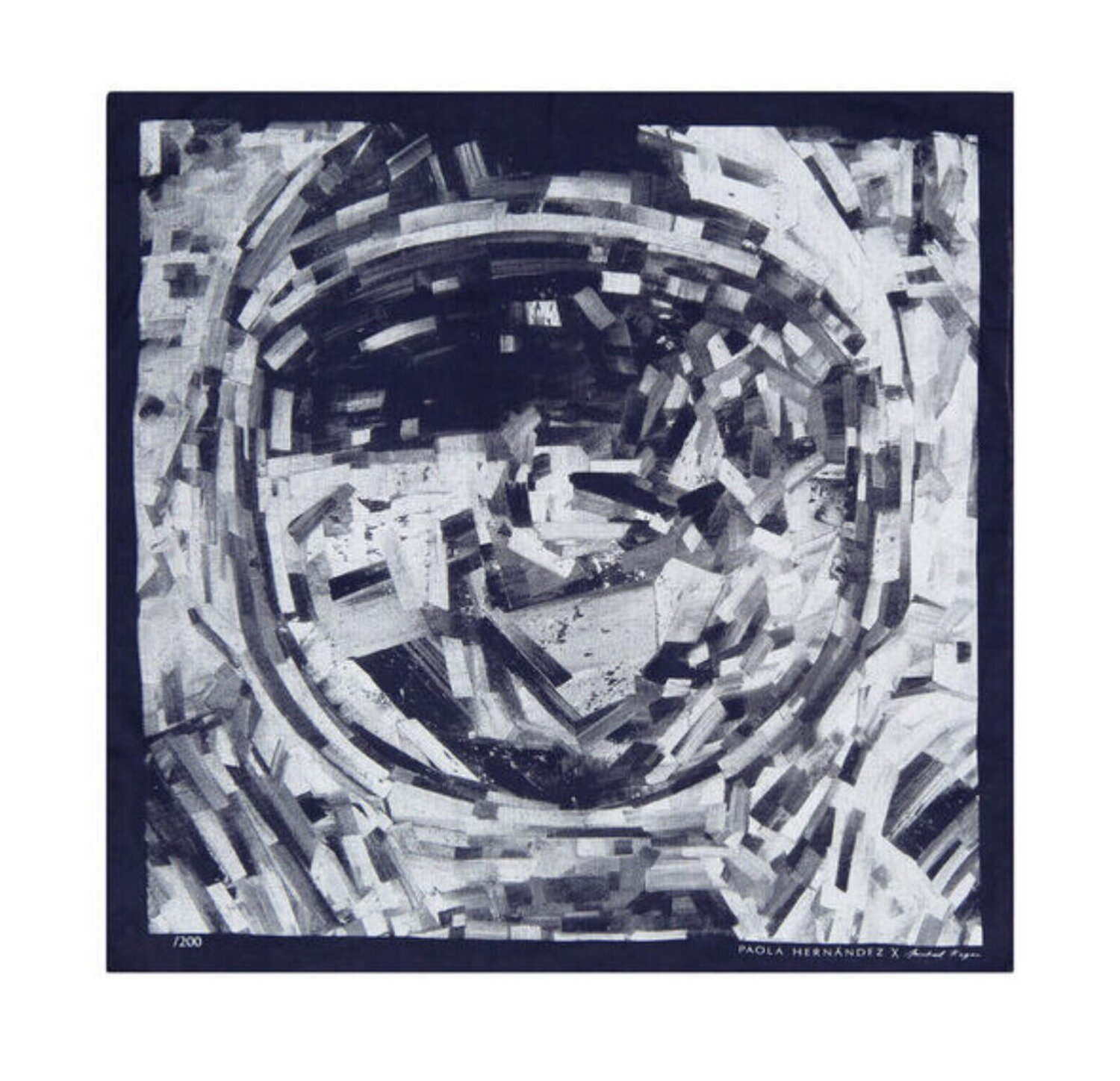 Michael Kagan Paola Hernandez X Michael Kagan Bandana Astronaut Space Michael Kagan Textil zu verkaufen