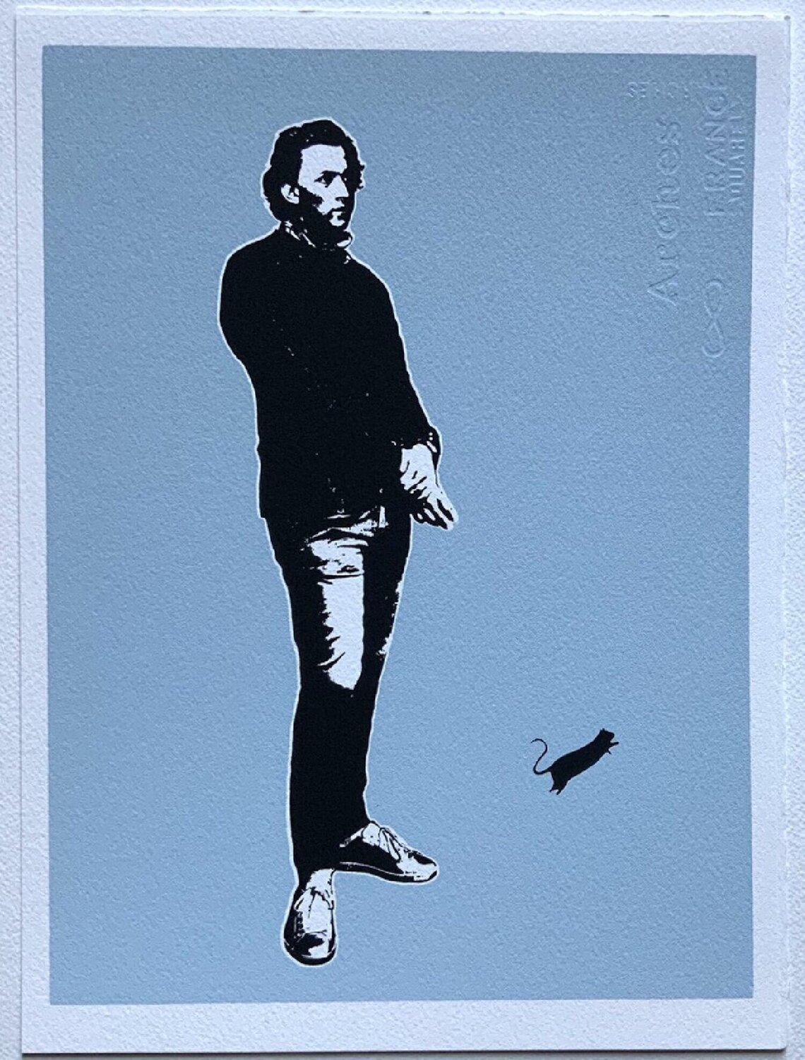 Frederic Chopin (Blue) Blek le Rat