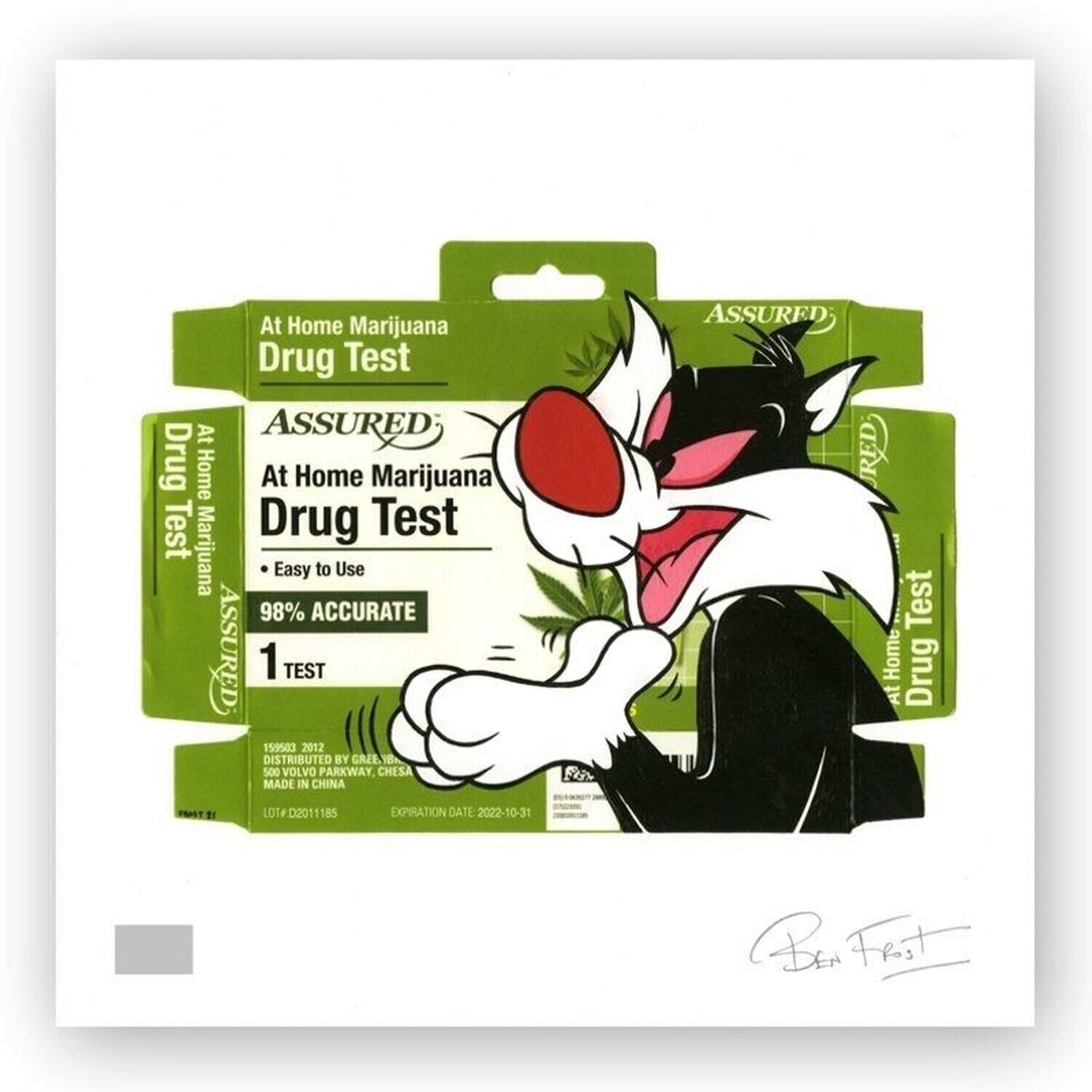 MEEOWIE WOWIE (Sylvester the Cat) Ben Frost Stampa in vendita