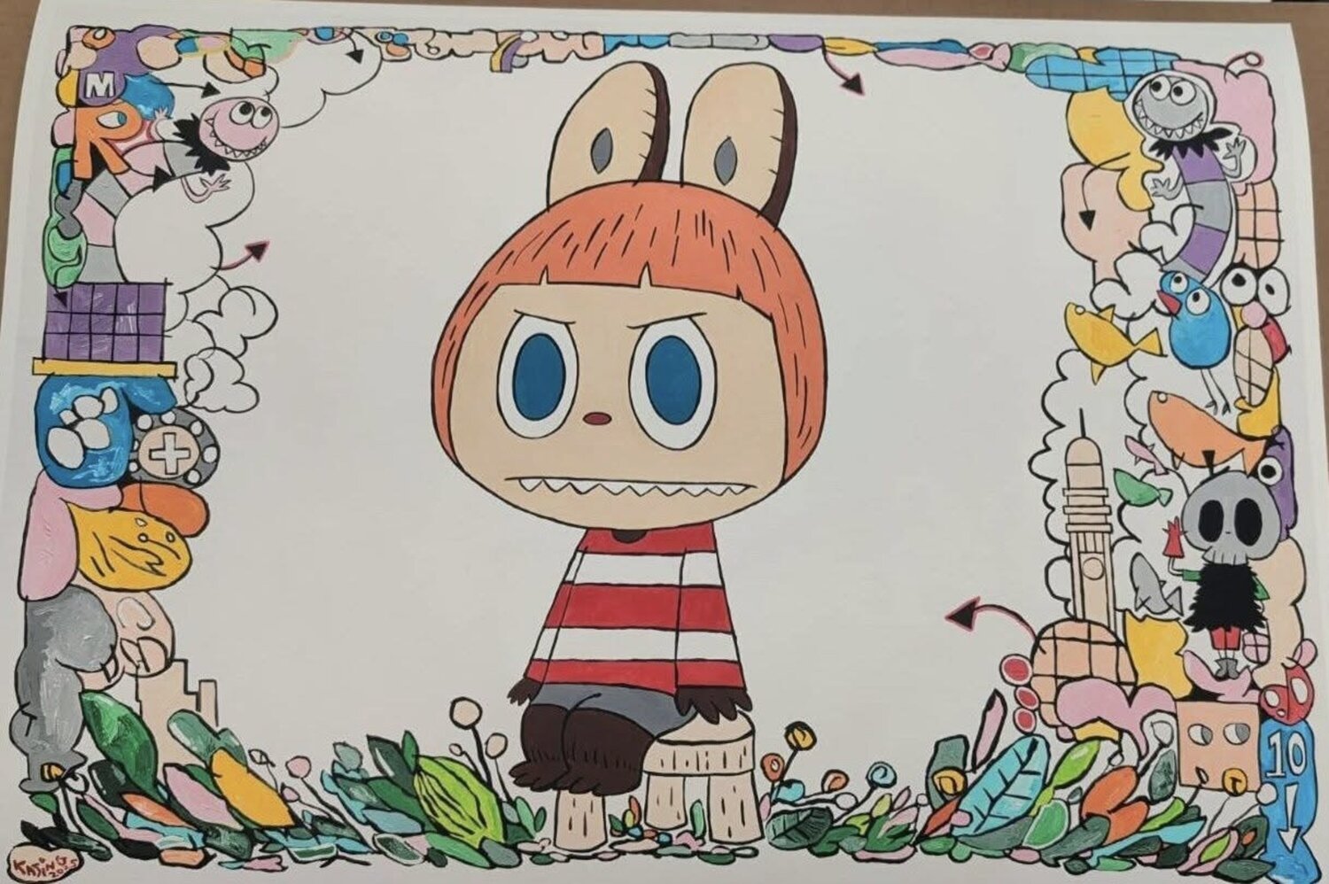 THE MONSTERS 10th Anniversary (Hong Kong, Labubu) Kasing Lung