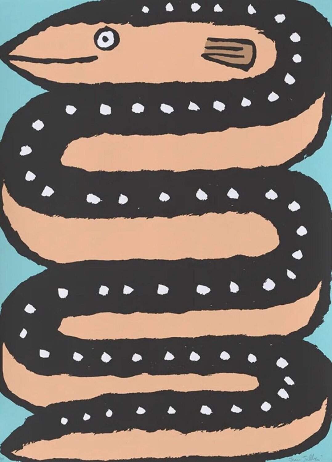 EEL Jean Jullien Print for sale