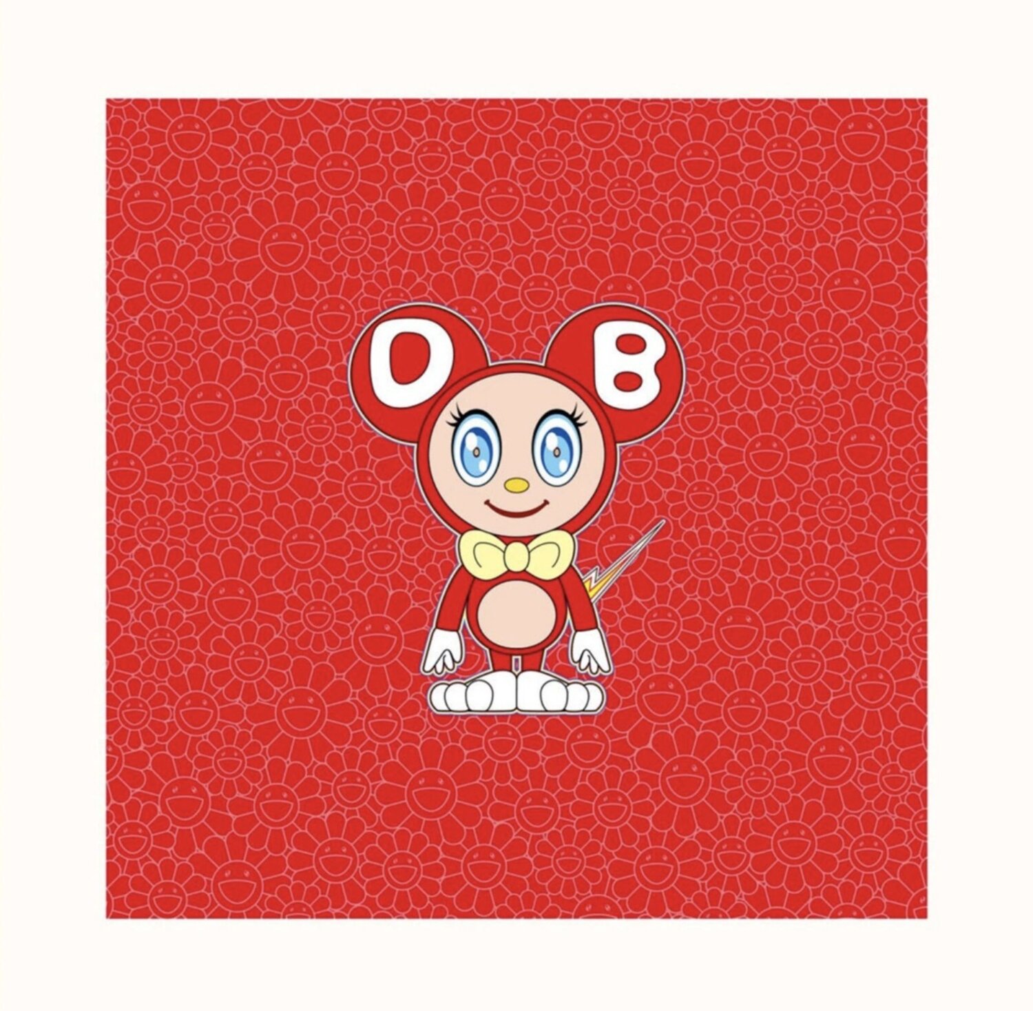 DOB 2020 Red (Mickey) Takashi Murakami