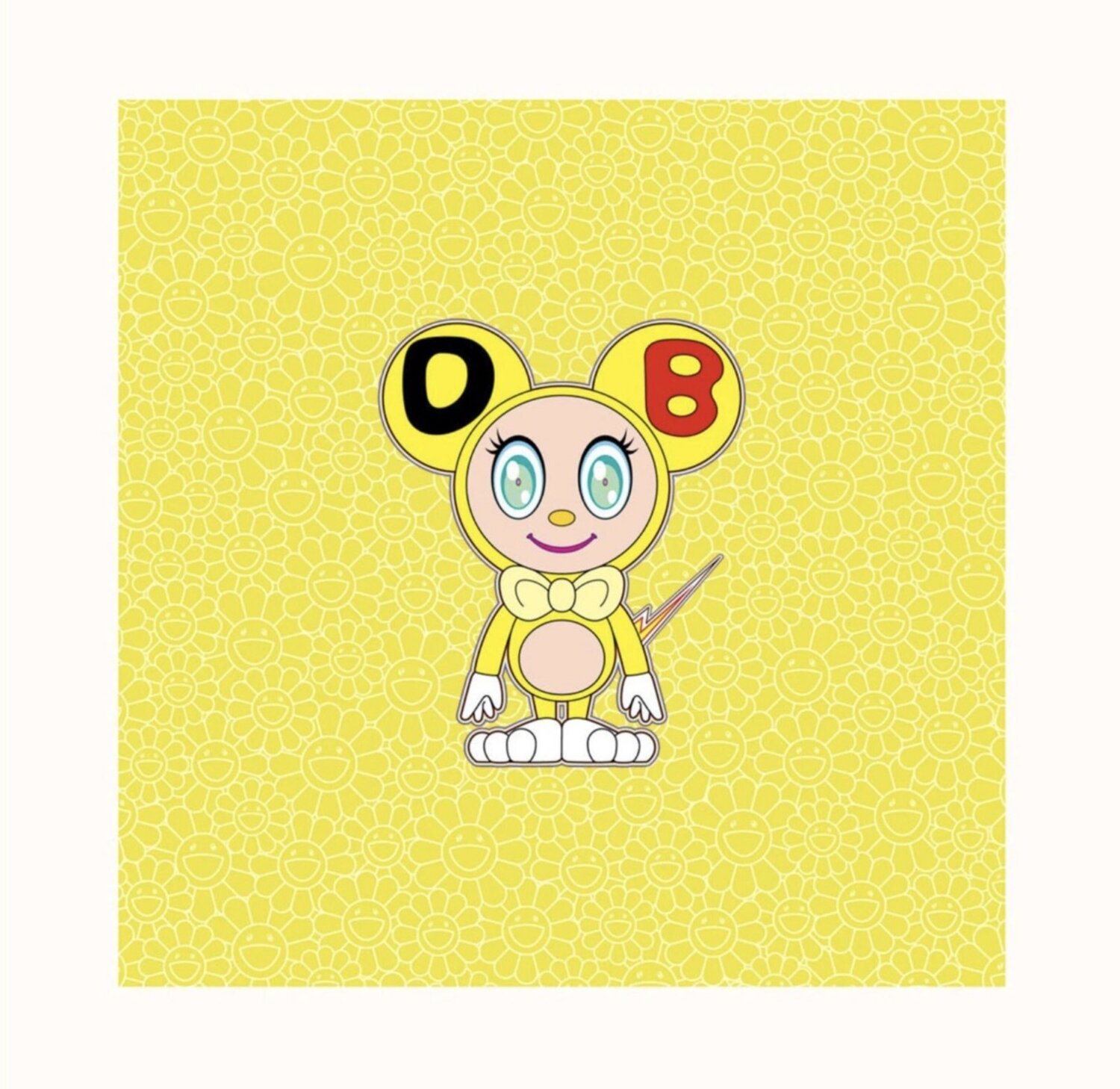 DOB 2020 Yellow (Mickey) Takashi Murakami