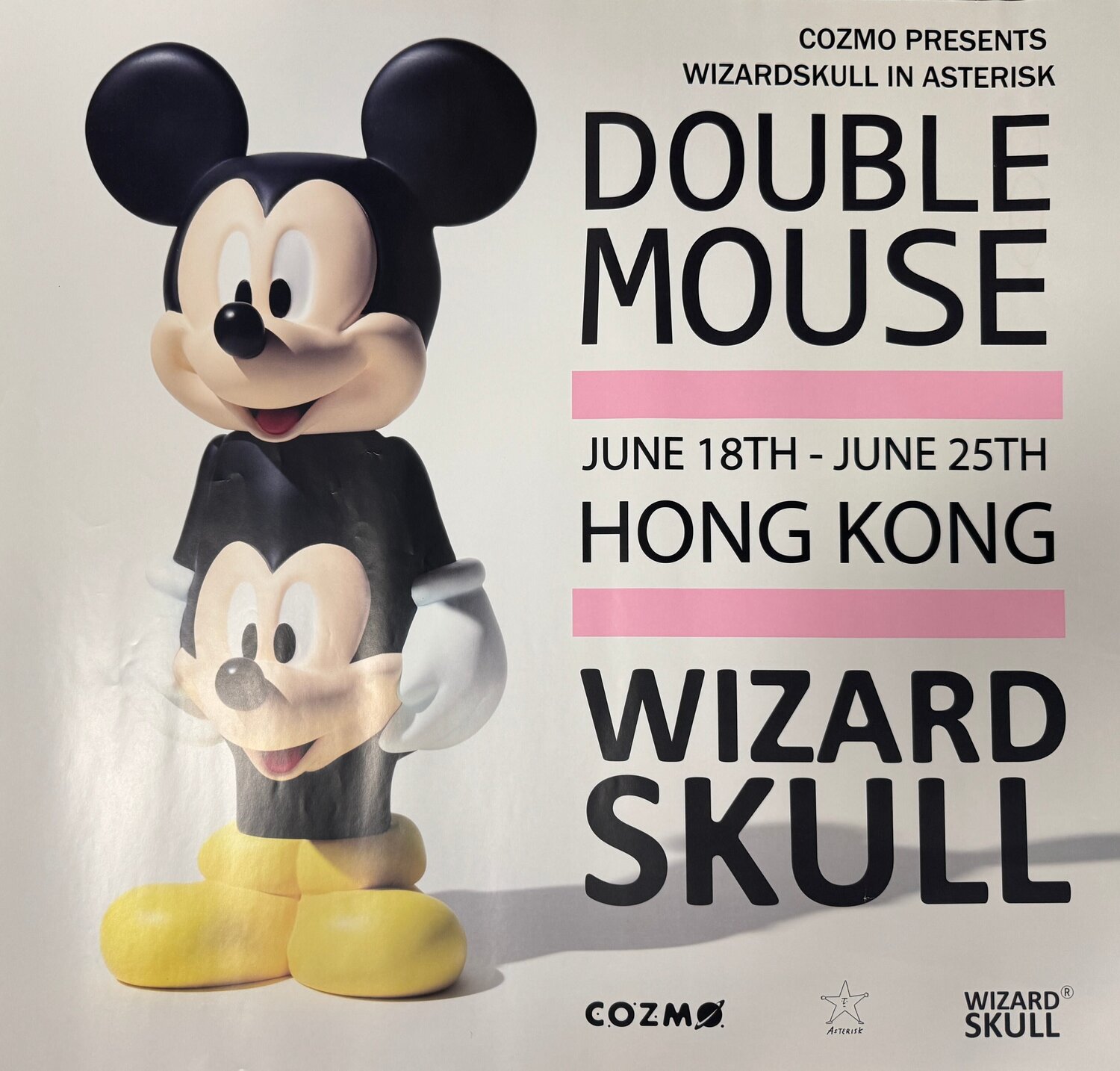 Double Mouse (Poster) Wizard Skull