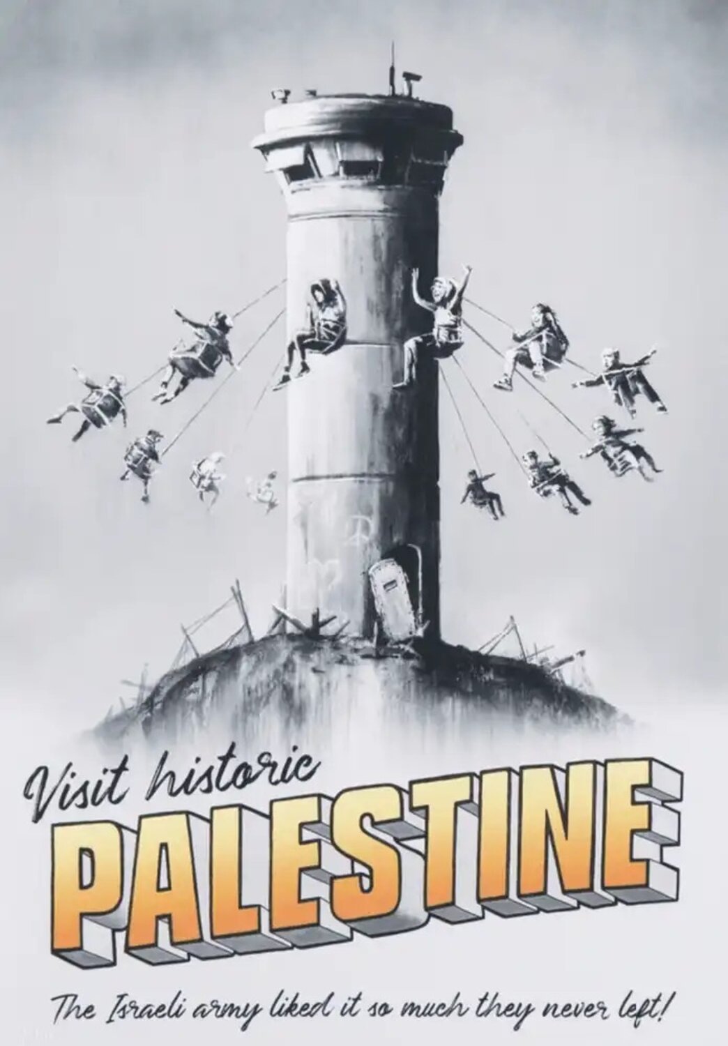 Visit Palestine (Walled Off Hotel) Banksy Impresión en venta