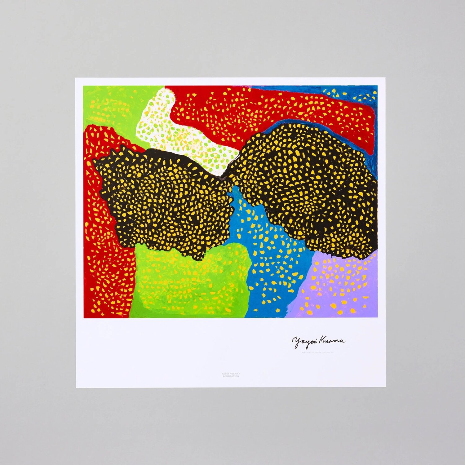 EVERY DAY I PRAY FOR LOVE Yayoi Kusama Print for sale
