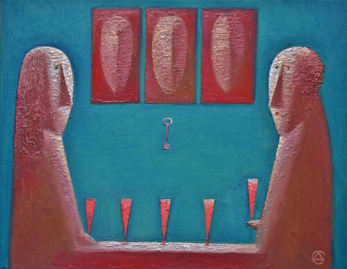 Toast van Dmitri Svetchnikov, Schilderij te koop op Singulart