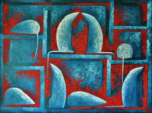 Familie di Dmitri Svetchnikov, Pittura in vendita su Singulart