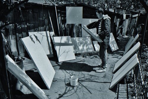 Kunstler 1970 Ukraine di Dmitri Svetchnikov, Fotografia in vendita su Singulart