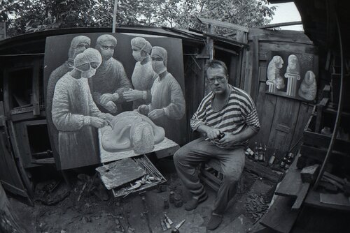 Sommeratelier 1973 Ukraine von Dmitri Svetchnikov, Fotografie kaufen auf Singulart