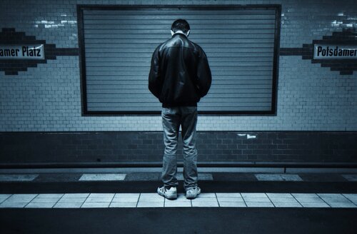 Ein Berliner Die U-Bahn Berlin 1993 Deutschland by Dmitri Svetchnikov, Photography for Sale on Singulart