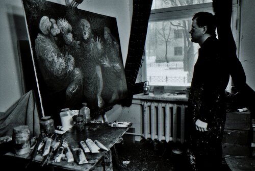 Bei der Arbeit 1980 Ukraine di Dmitri Svetchnikov, Fotografia in vendita su Singulart