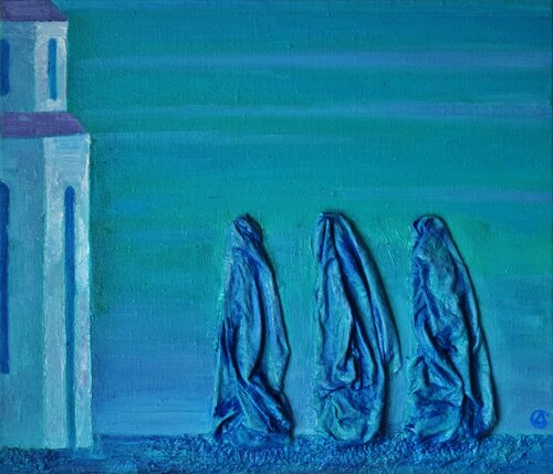 Die Wanderer van Dmitri Svetchnikov, Schilderij te koop op Singulart