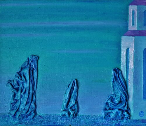 Die Wanderer by Dmitri Svetchnikov, Painting for Sale on Singulart