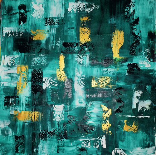 Silent Green by Marie-Jeanne Lavalette, Painting for Sale on Singulart