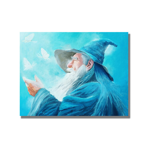 Il Custode della Luce van Marco Manni, Schilderij te koop op Singulart