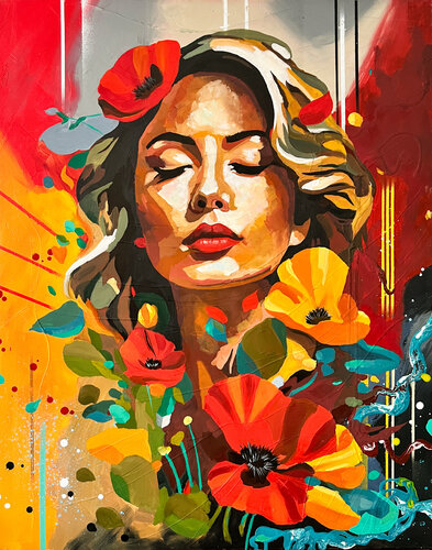 Dreaming of Love von Geethu Chandramohan, Malerei kaufen auf Singulart