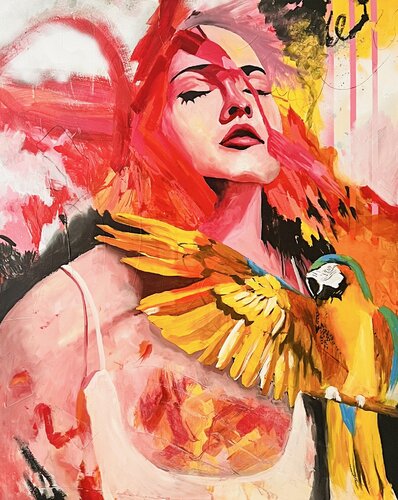 Be Forever Free von Geethu Chandramohan, Malerei kaufen auf Singulart