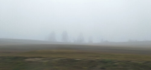 Fog. (220х100 см) di Dzmitry Rusak, Fotografia in vendita su Singulart