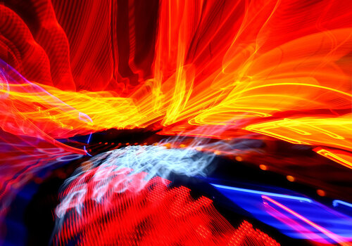 Neon Disco #6 van Dzmitry Rusak, Fotografie te koop op Singulart