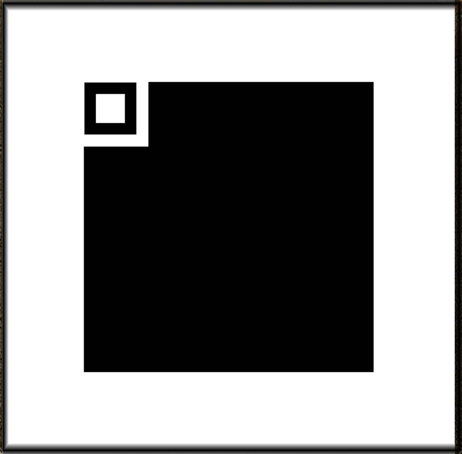 Black QR square Dzmitry Rusak