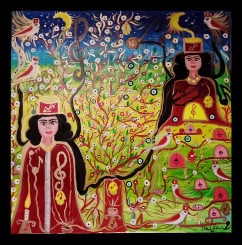 HERITAGE OF GODDESSES AND DIVINE MELODIES by HAIFA MELLITI, Other Media for Sale on Singulart