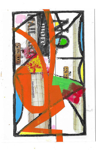 No more Mail Art von Fred Michiels, Malerei kaufen auf Singulart