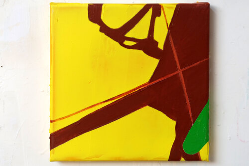 une agitation d'excitation di Fred Michiels, Pittura in vendita su Singulart