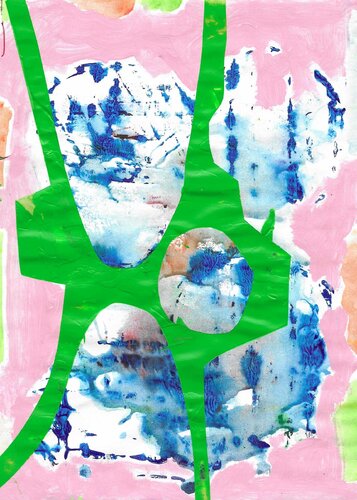 l'ambiance d'Opel Kadett by Fred Michiels, Work on Paper for Sale on Singulart