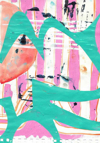 l'ambiance d'une Alfa Romeo Giulia 1600 Super #5 by Fred Michiels, Work on Paper for Sale on Singulart