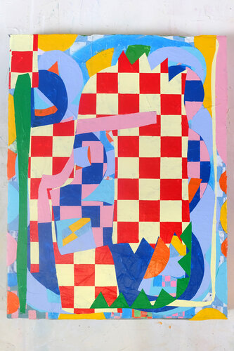 Like You Know Me (self-portrait) par Fred Michiels, Peinture en vente sur Singulart