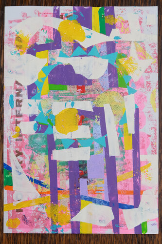 The aura of a masterplan #1 by Fred Michiels, Work on Paper for Sale on Singulart