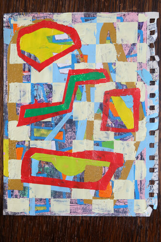 Home & Elsewhere #5 van Fred Michiels, Werk op papier te koop op Singulart