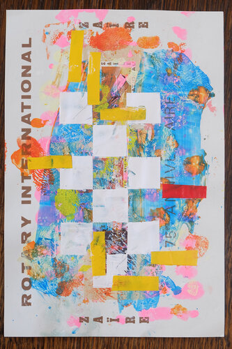 Wobbly Wonky von Fred Michiels, Werk auf Papier kaufen auf Singulart