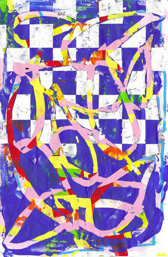 This Is Where I Left Myself #2 van Fred Michiels, Werk op papier te koop op Singulart