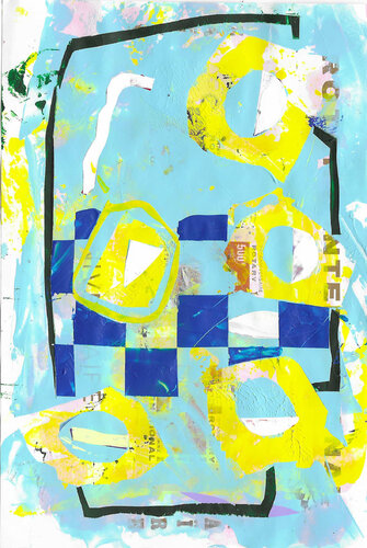 This Is Where I Left Myself #3 by Fred Michiels, Work on Paper for Sale on Singulart