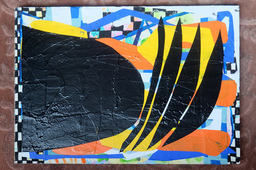 Ma vie est passionnante avec un Jensen Interceptor #2 von Fred Michiels, Malerei kaufen auf Singulart