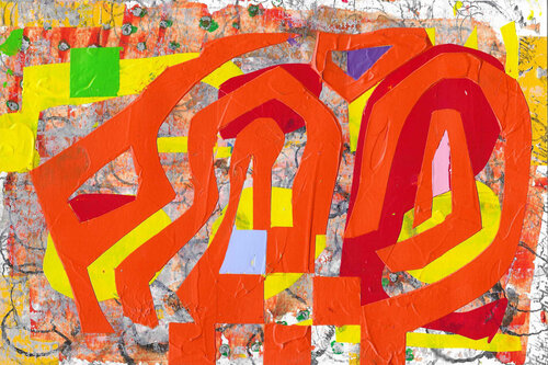 The center among strobic suddenness by Fred Michiels, Work on Paper for Sale on Singulart