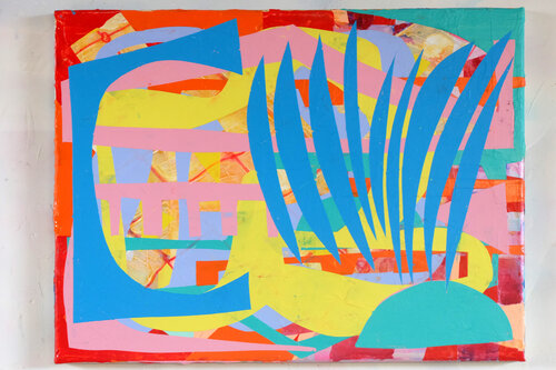 "Der Weg zur Vollkommenheit" (Resselpark, Wien) von Fred Michiels, Malerei kaufen auf Singulart