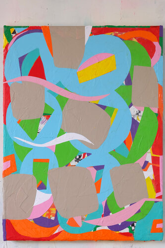 Fool for a lifetime (Carnaval) van Fred Michiels, Schilderij te koop op Singulart