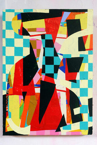 This is where I left myself von Fred Michiels, Malerei kaufen auf Singulart